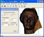 Mesh to single NURBS screenshot